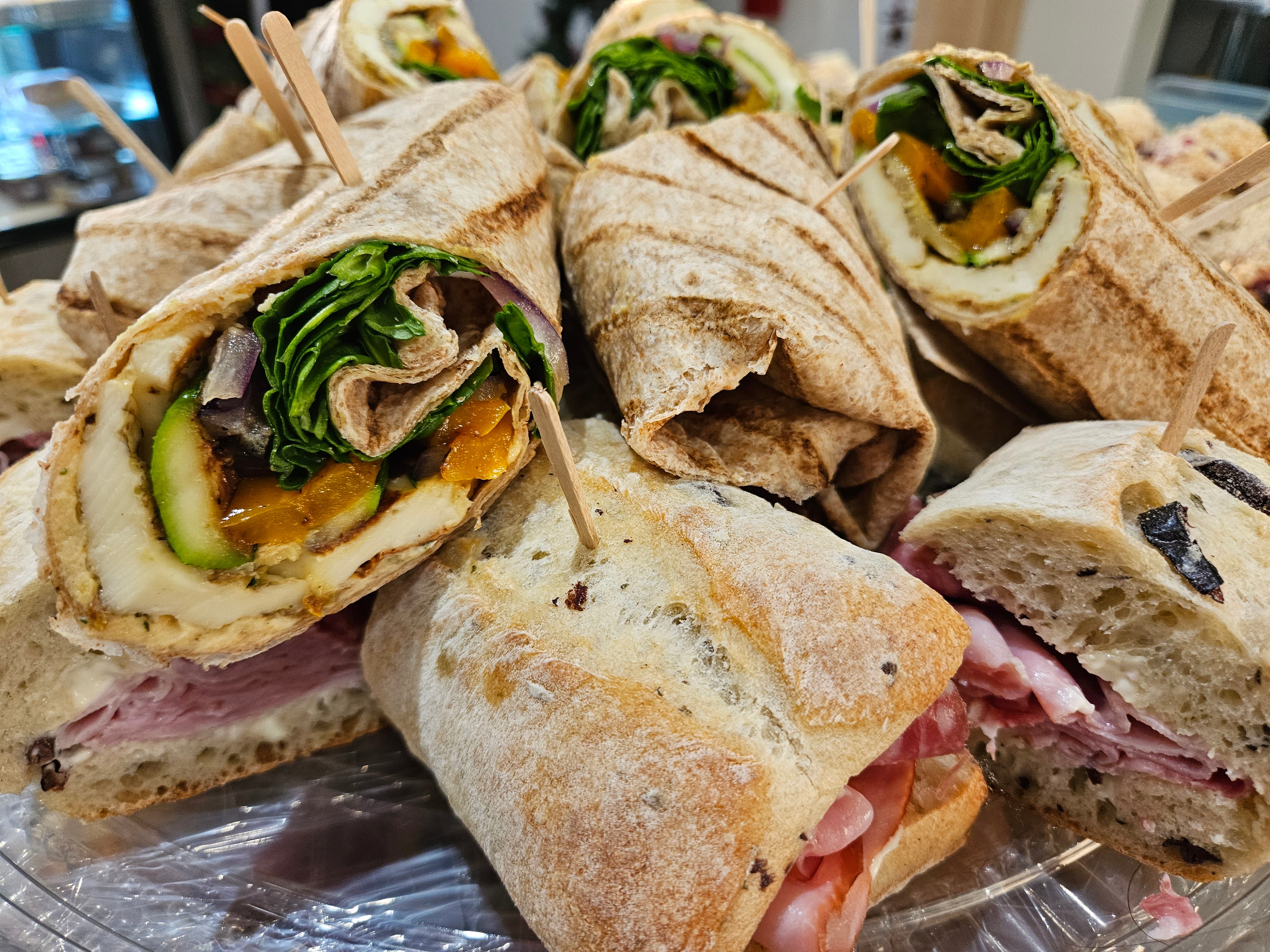 Plateau de sandwichs gourmands