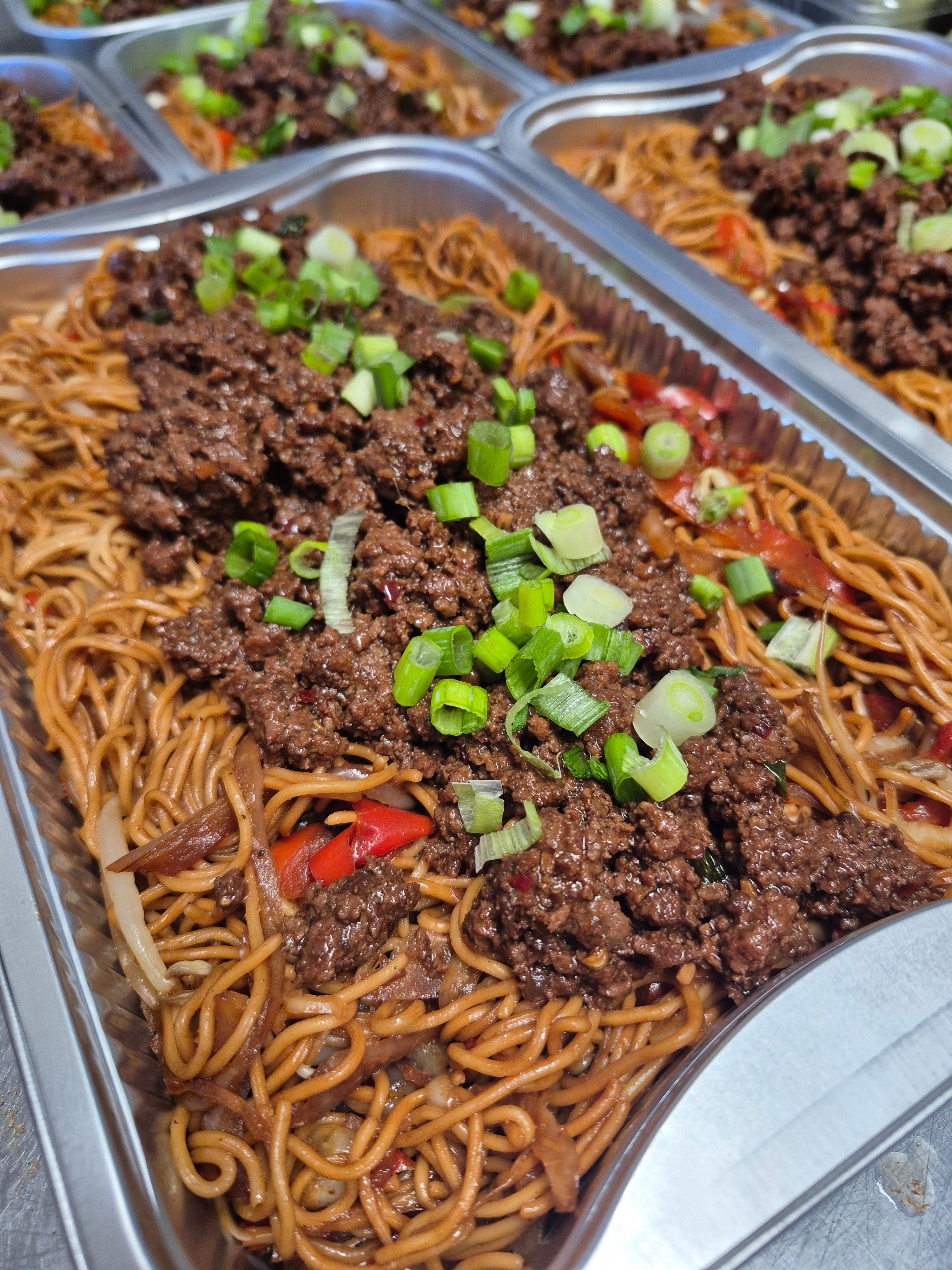 Nouilles mongoliennes au bœuf (Familial)