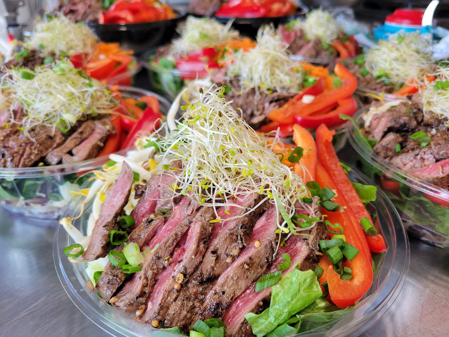 Salade de bavette de bœuf (Individuel)