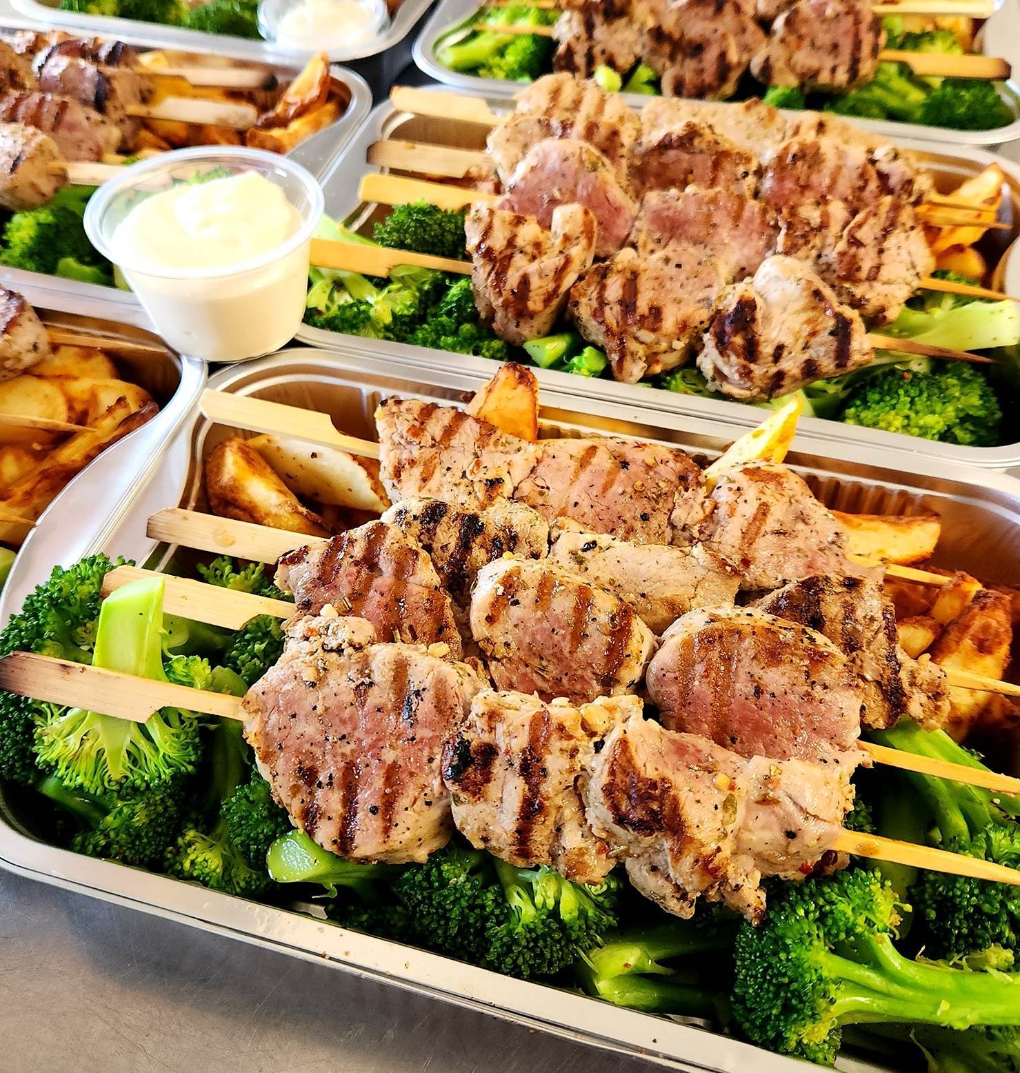 Brochette de mignon de porc (Individuel)
