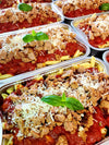 Pennes Arrabbiata à la chaire de saucisse italienne (Familial)