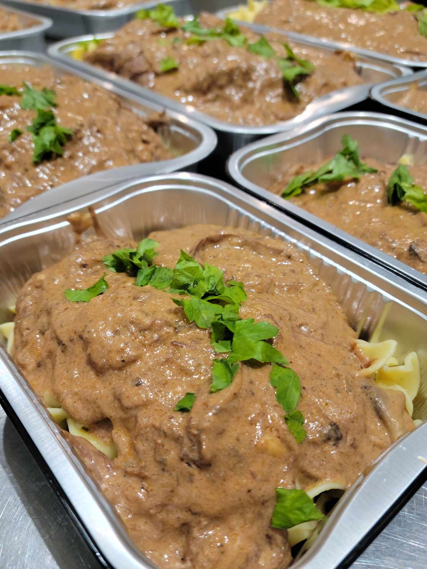 Bœuf Stroganov (Familial)