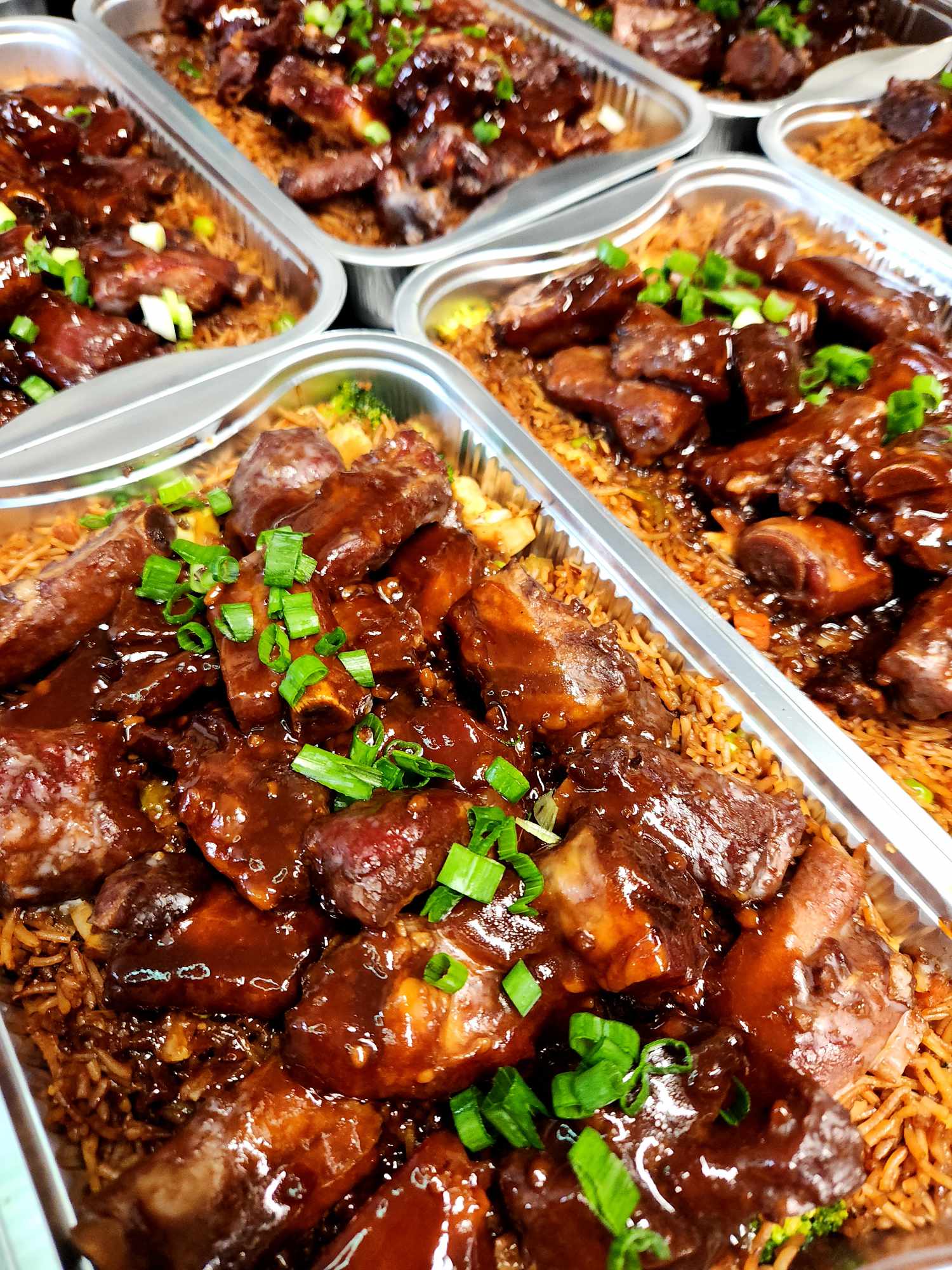 Spare ribs et riz frit chinois (Individuel)