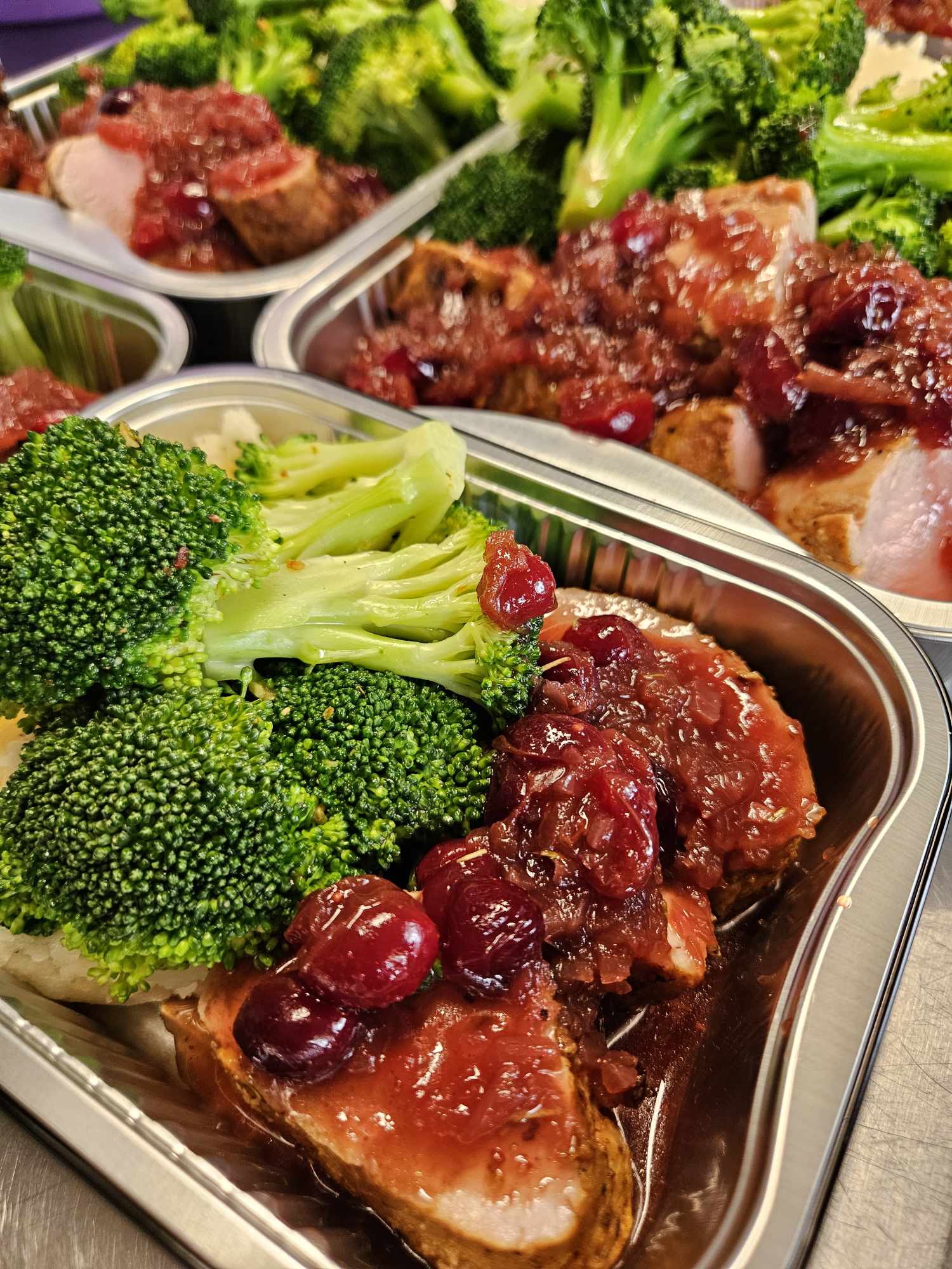 Mignon de porc sauce canneberge et porto (Individuel)