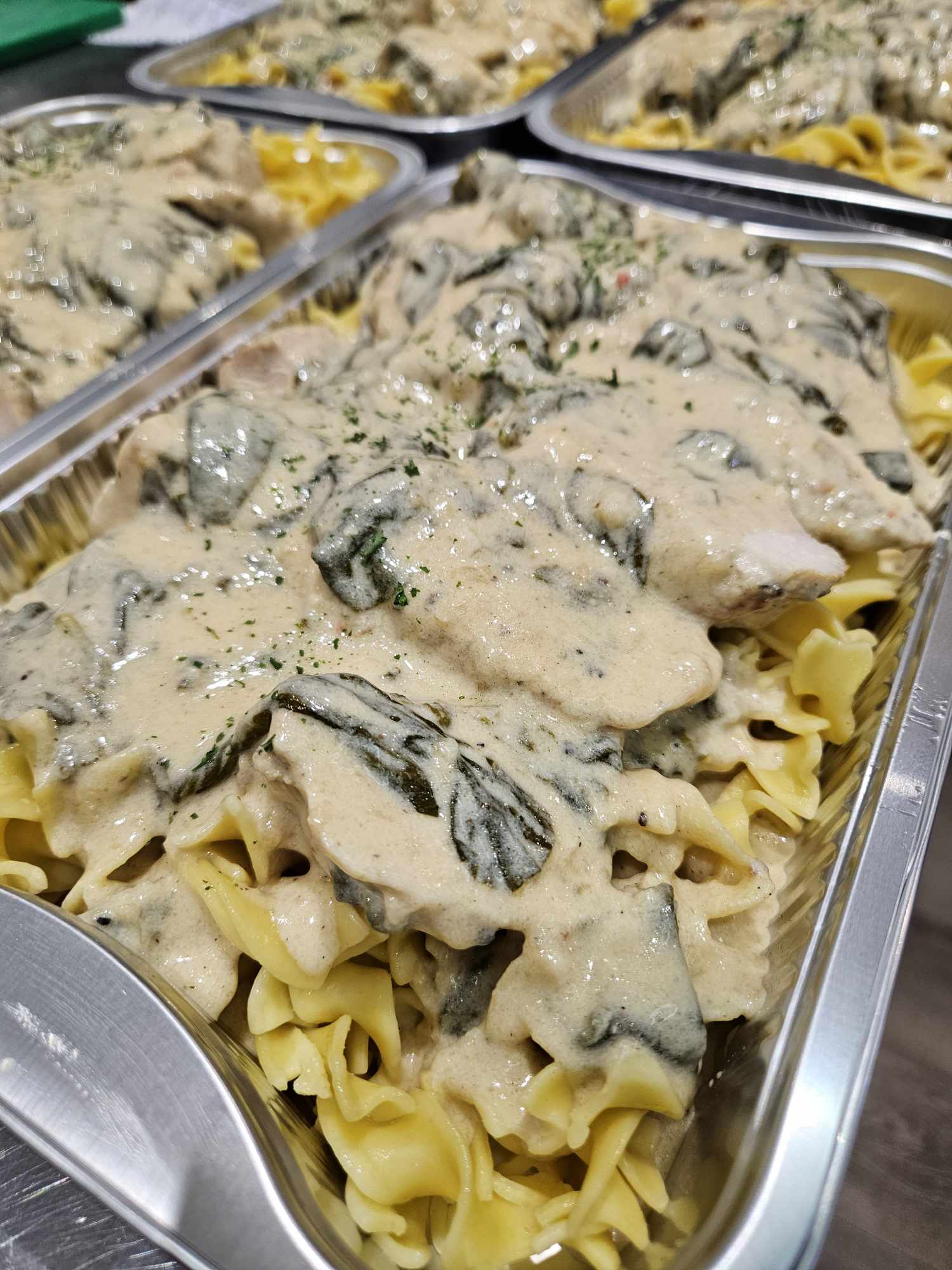 Poulet à la florentine (Individuel)