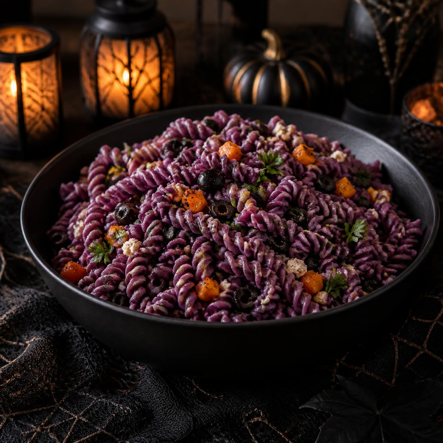 Salade de pâtes effrayante