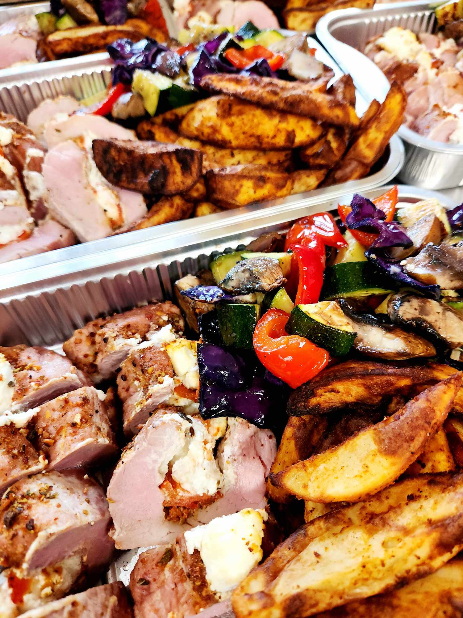 Filet de porc farcis à la méditerranéenne (Individuel)