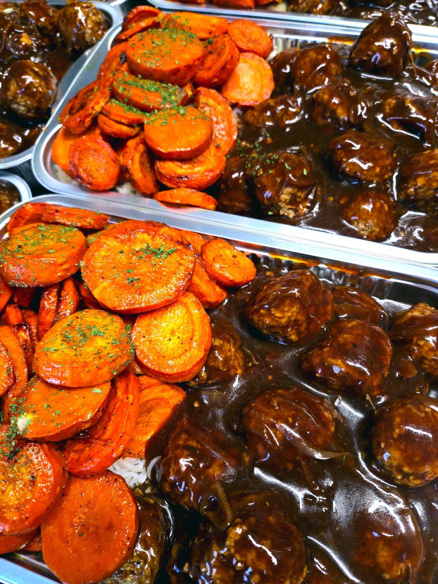 Boulettes sauce savoureuse à l'oignon (individuel)