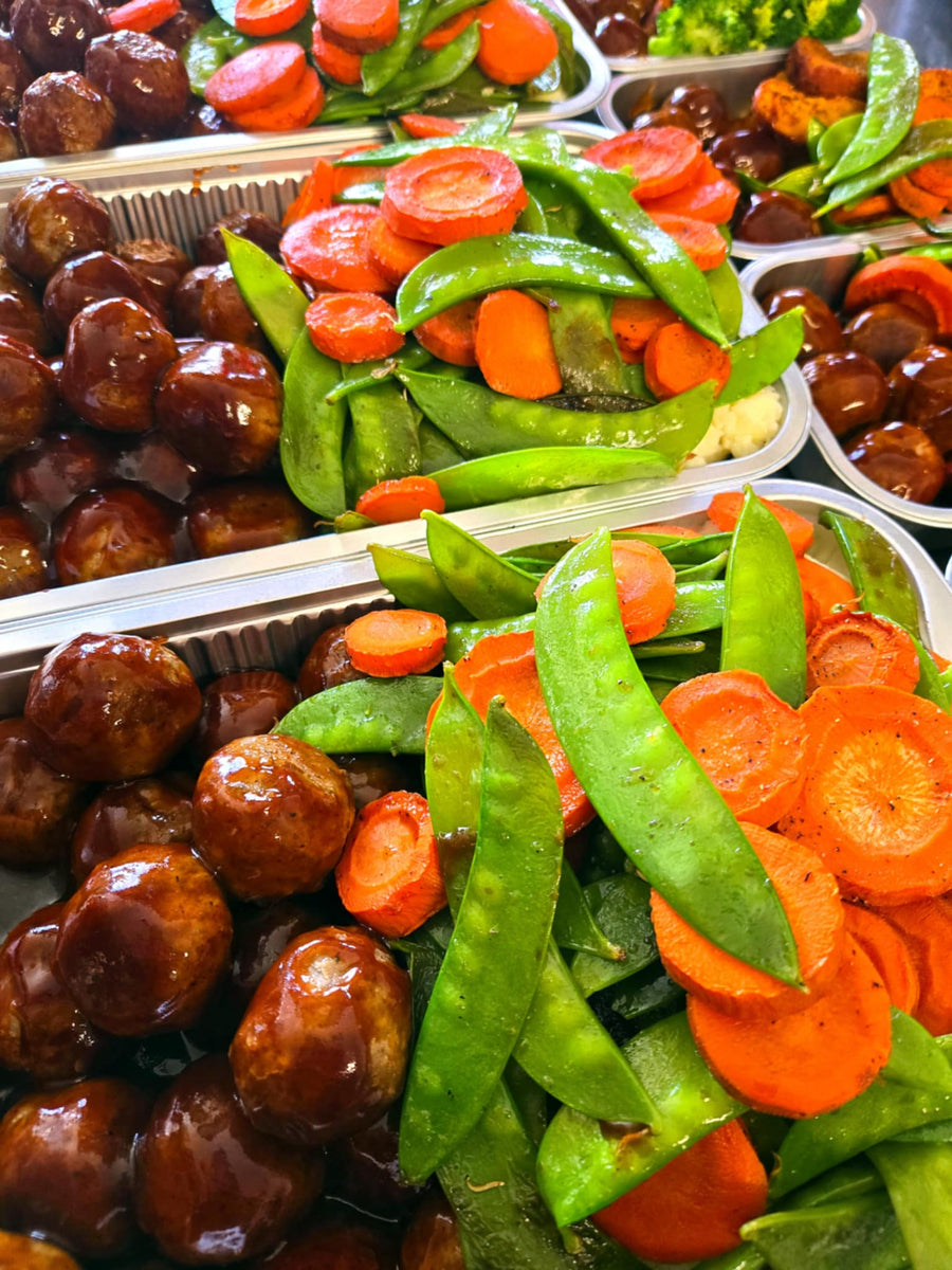 Boulettes de bœuf sauce BBQ (Familial)