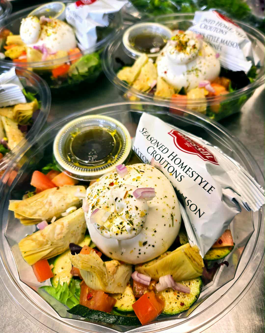 Salade de burrata à l'italienne (Familial)