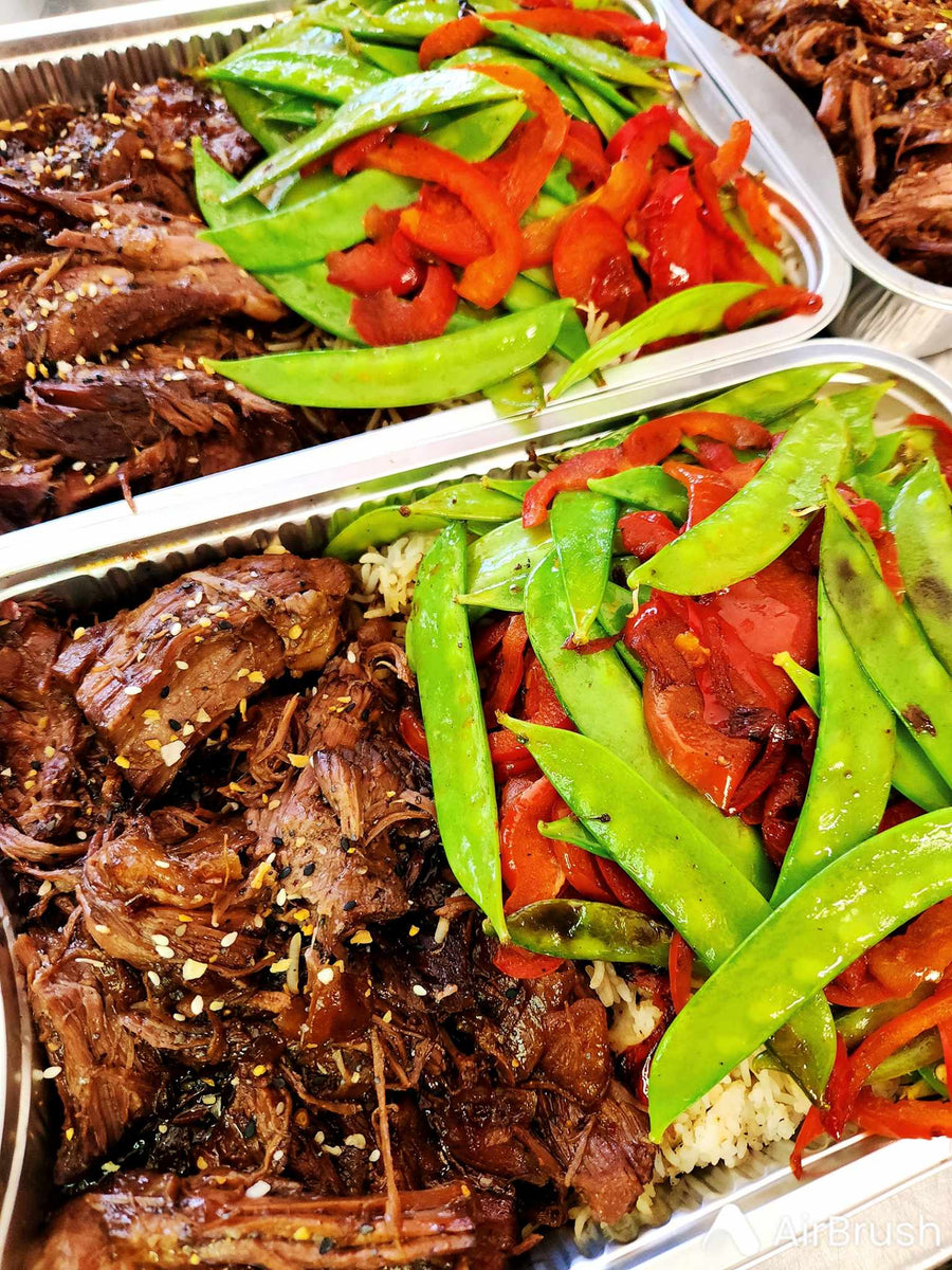 Bœuf braisé au tamari et à l'érable (Individuel)