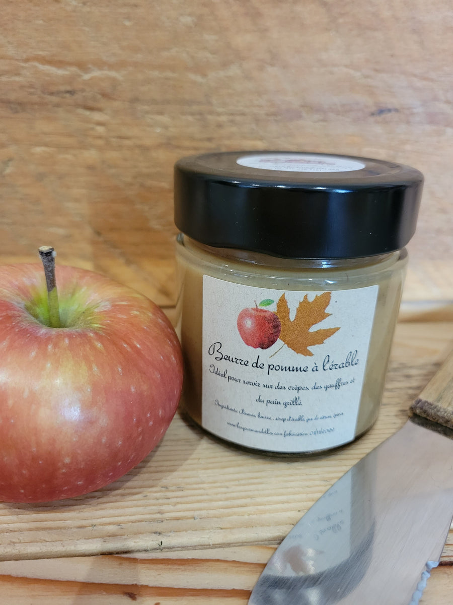 Beurre de pommes à l'érable