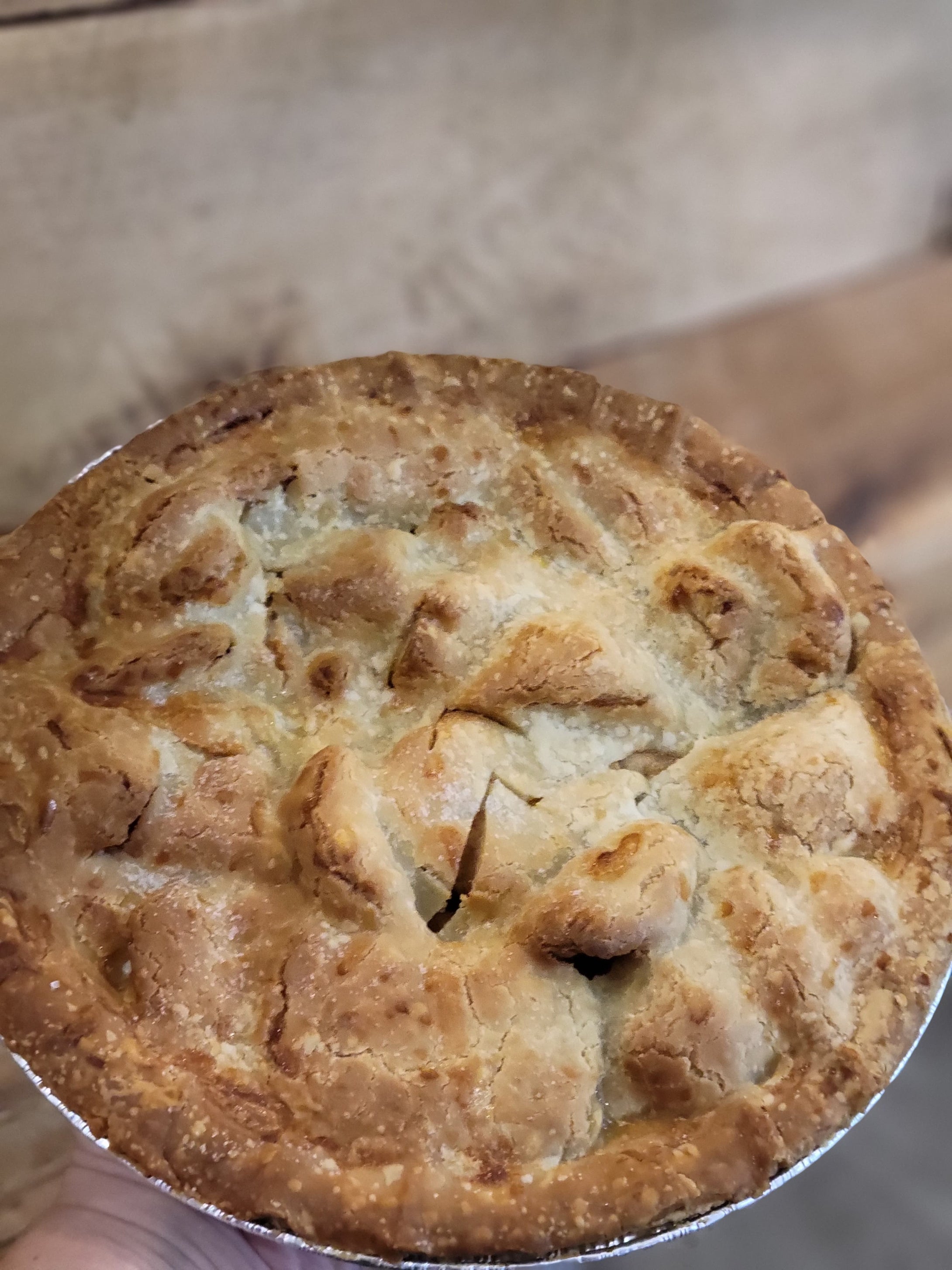 Tarte pomme et sucre